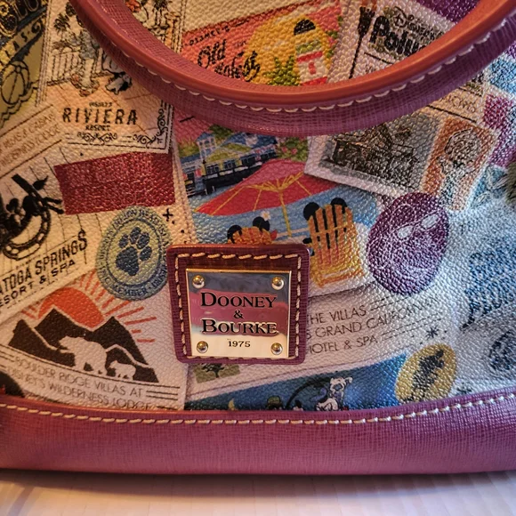 Dooney & Bourke Multicolor Satchel Bag - Picture 3 of 6